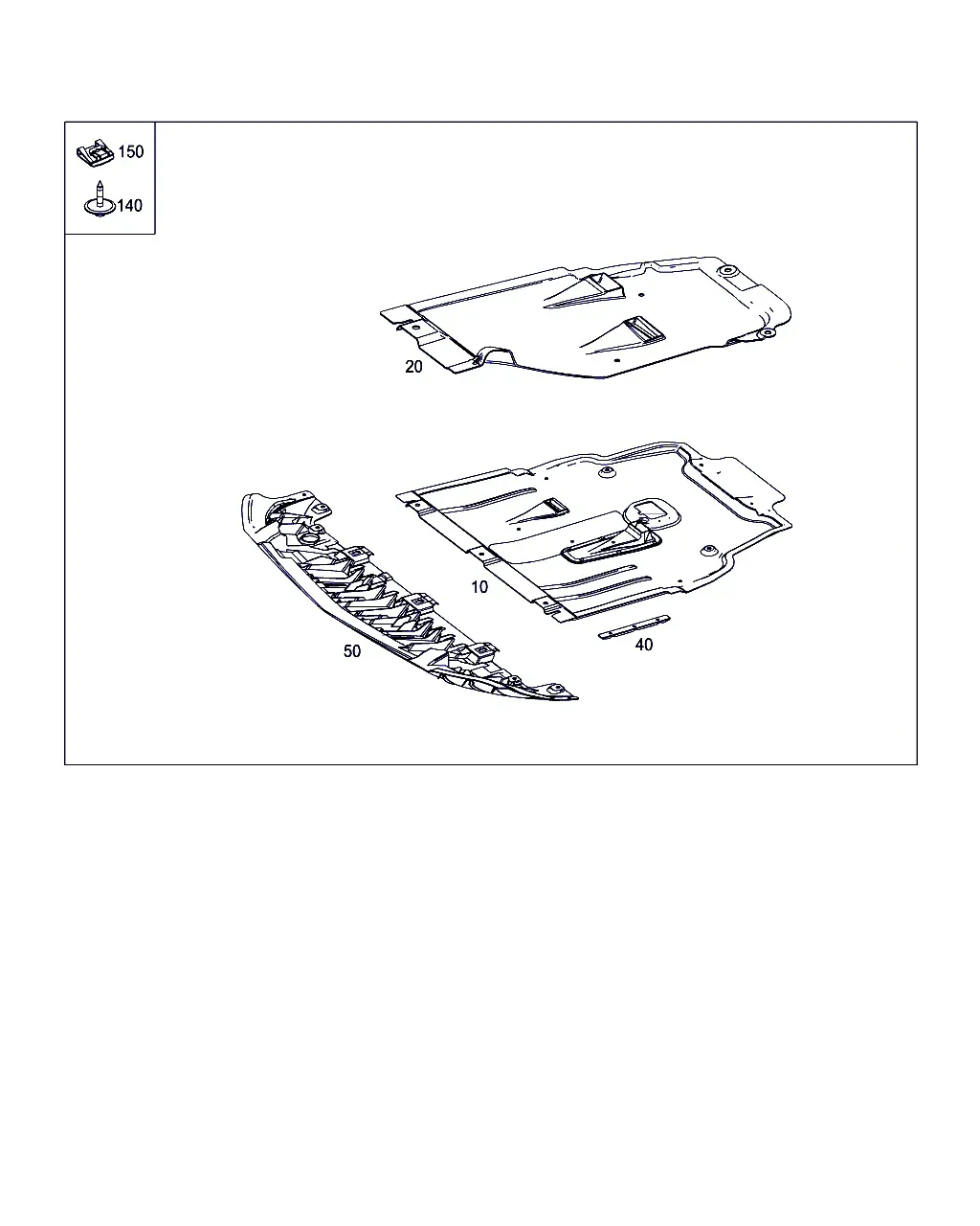 Engine Compartment Trim diagram