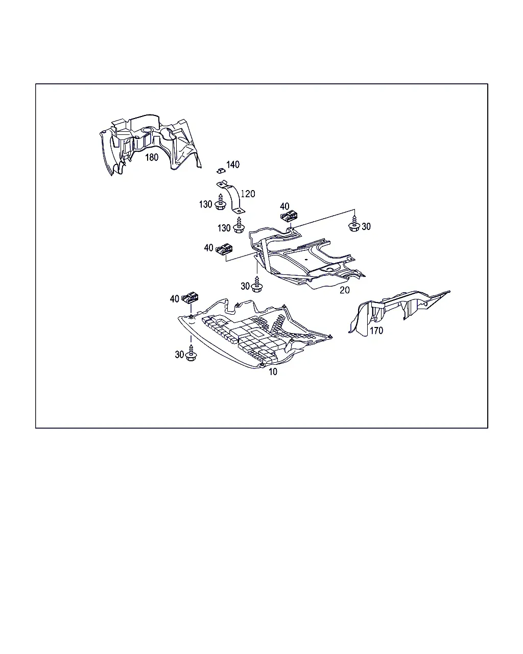 Engine Compartment Trim diagram