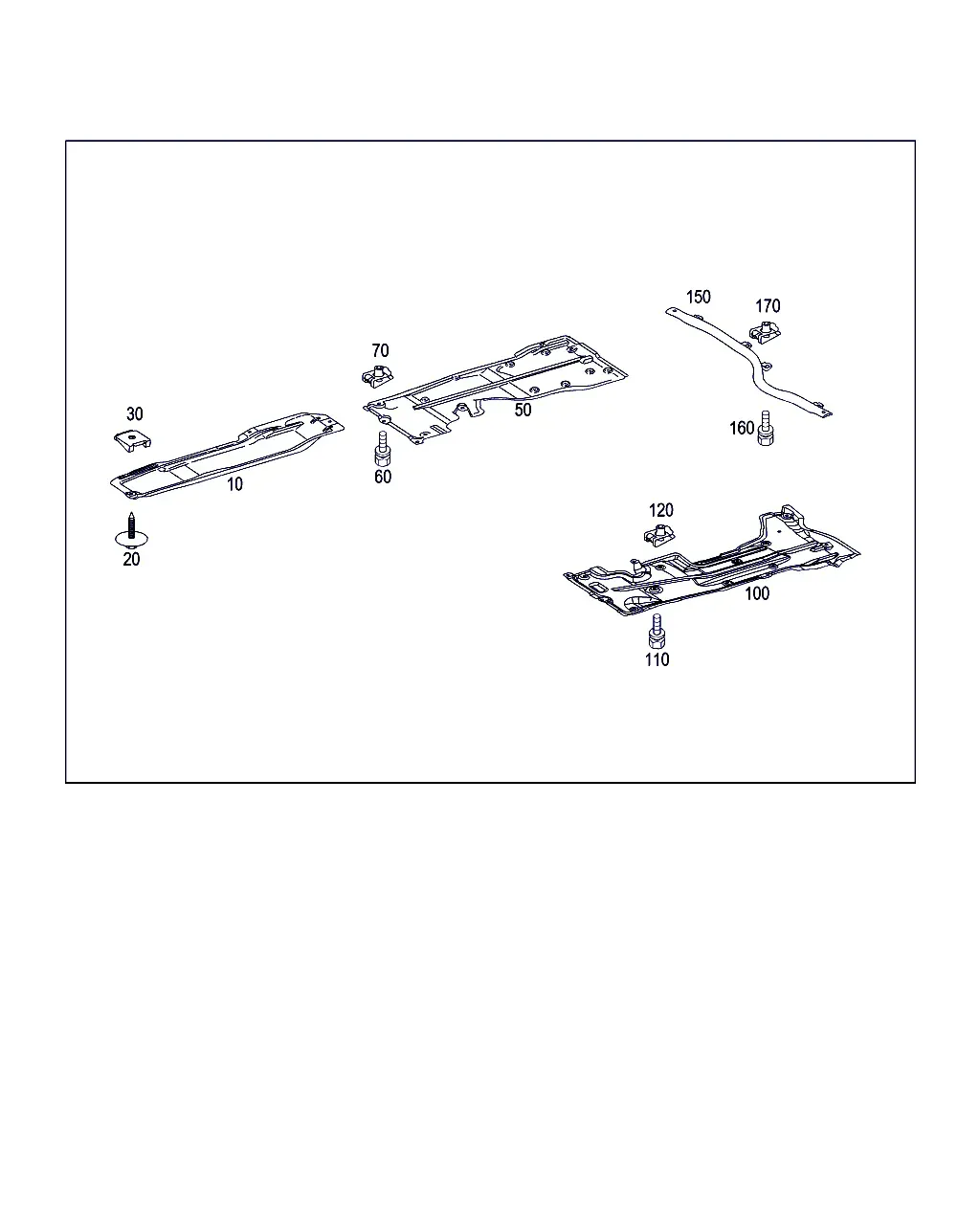 Engine Compartment Trim diagram