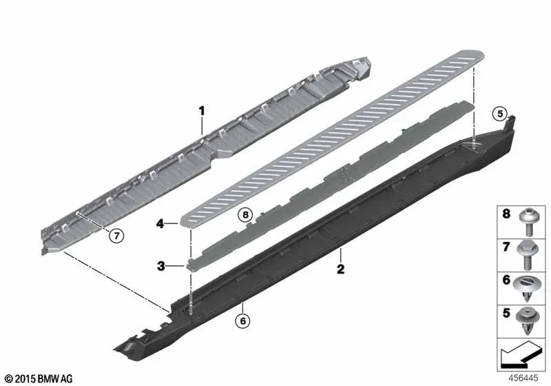 Rocker Panel Trim diagram