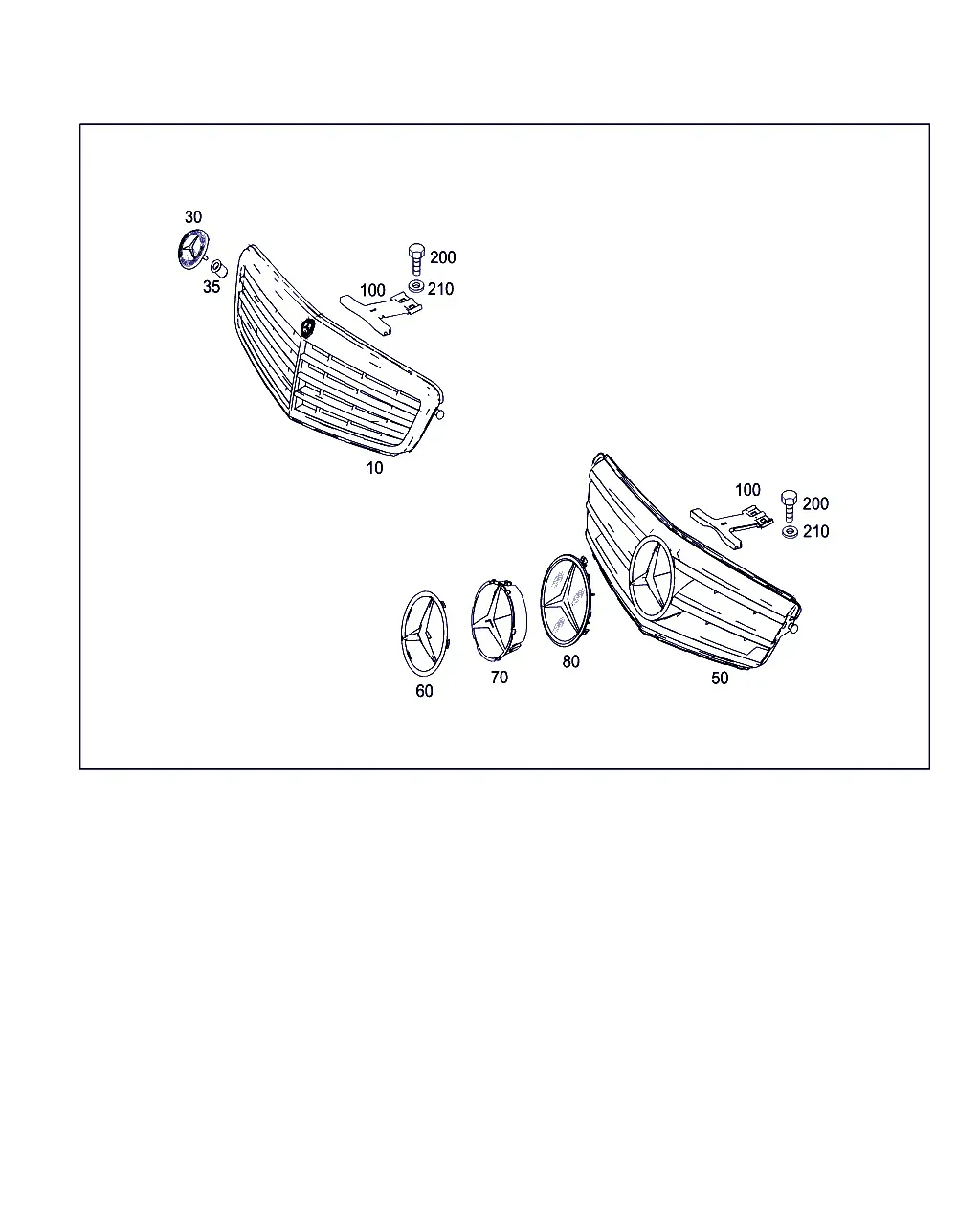 Radiator Grille diagram