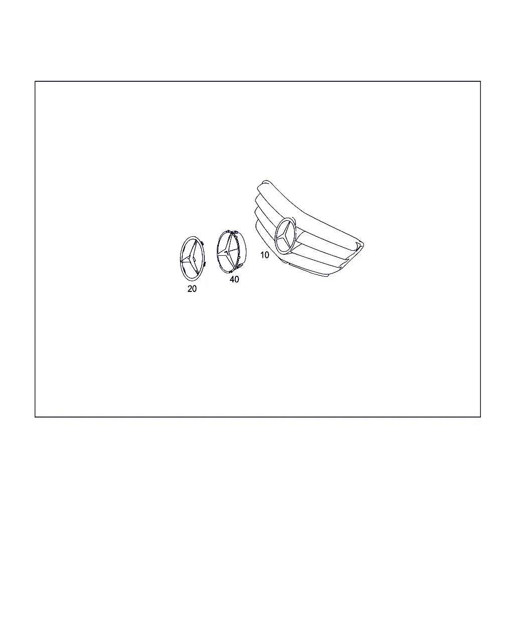 Radiator Grille diagram