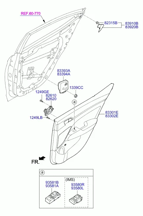 Rear Door Trim diagram