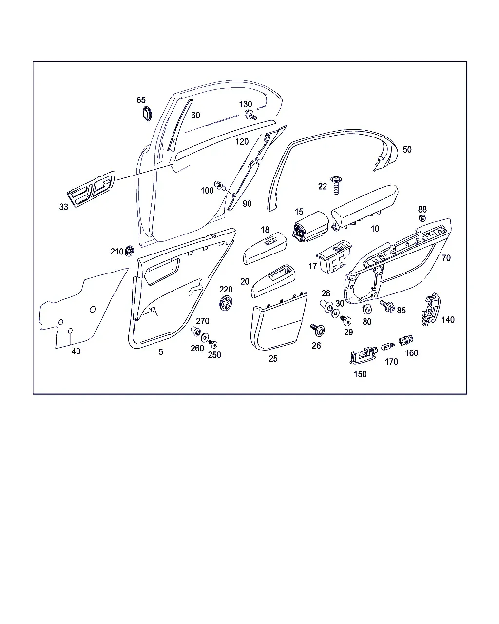 Door Trim Panel diagram