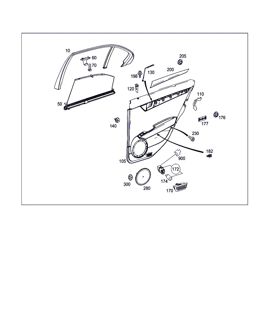 Door Trim Panel diagram