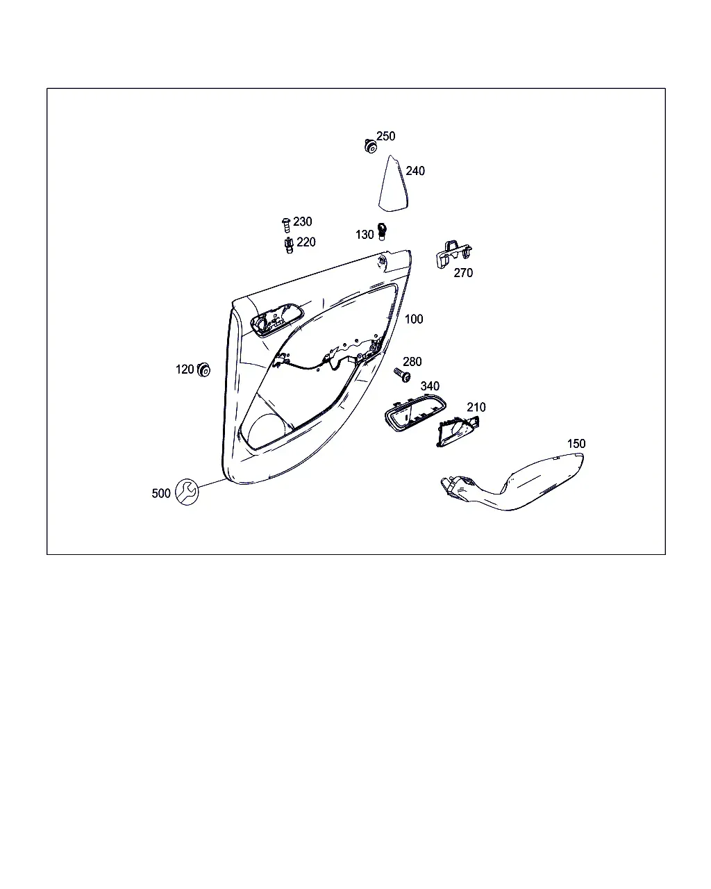 Door Trim Panel diagram