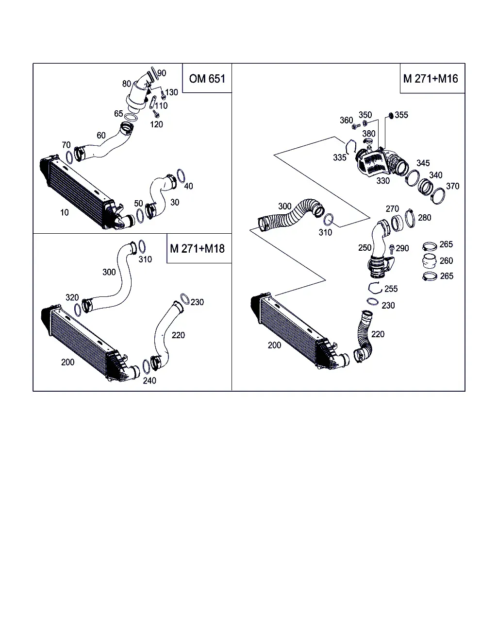 Intercooler diagram