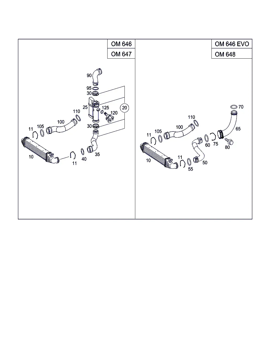 Intercooler diagram