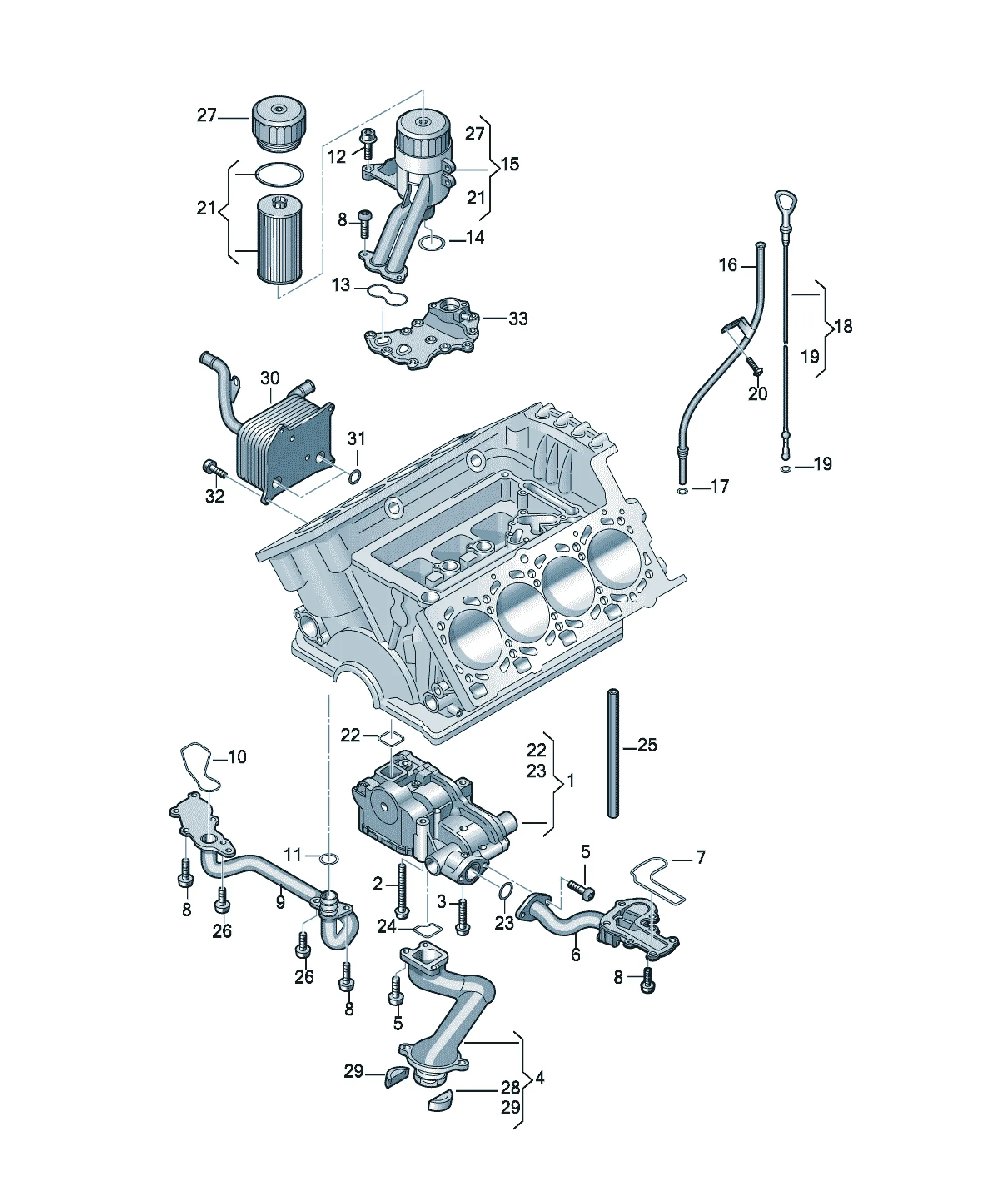 Oil pump diagram