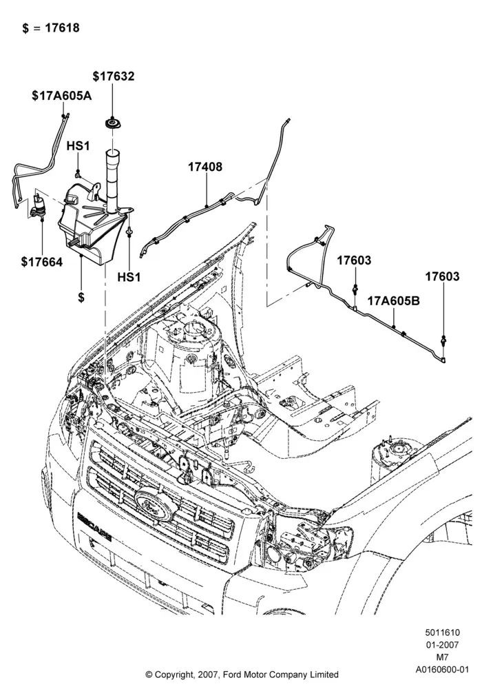 Windshield Washer diagram