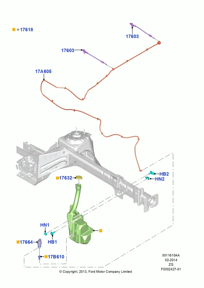 Windshield Washer diagram