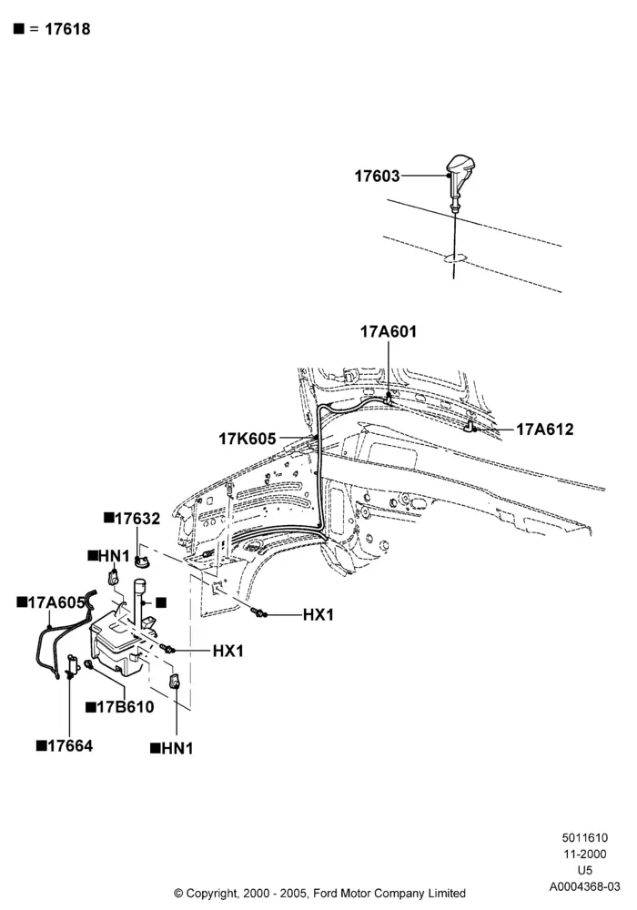 Windshield Washer diagram