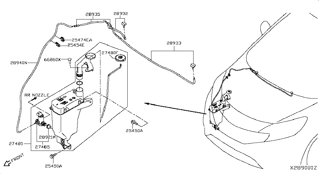 Windshield Washer diagram