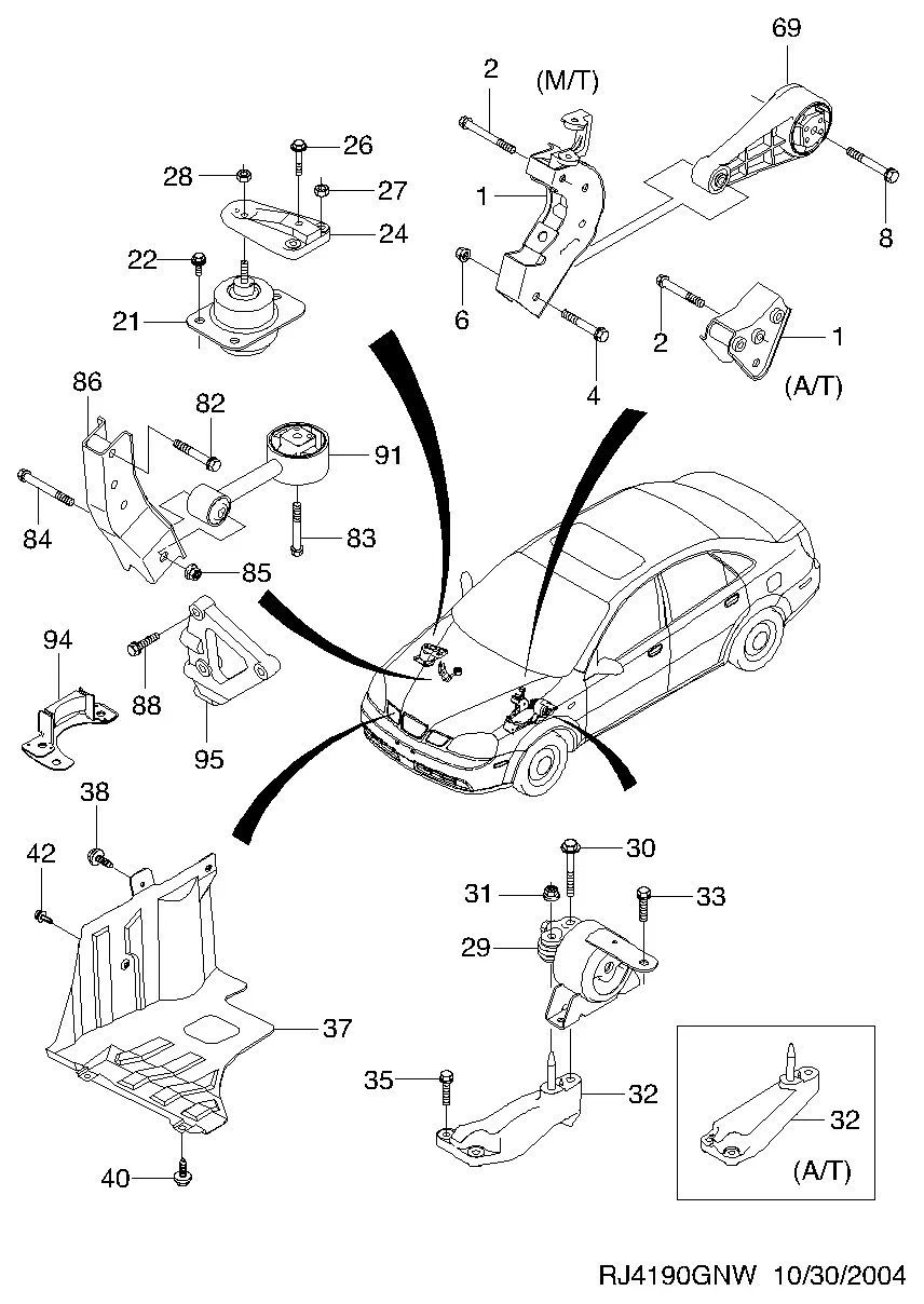 Engine Mount diagram