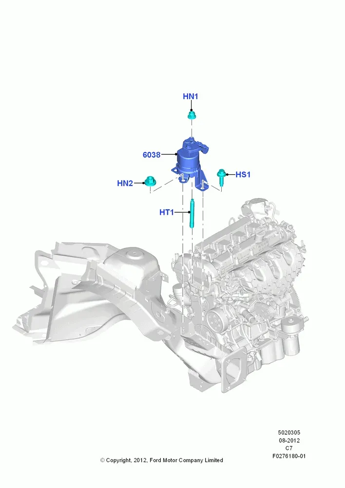 Engine Mounts diagram