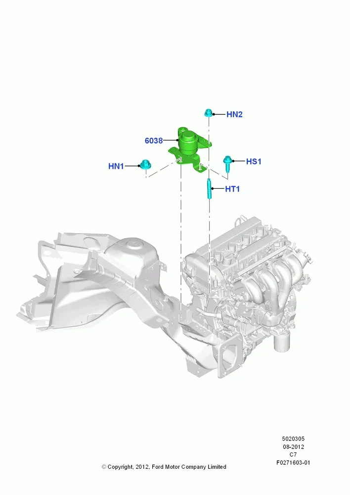 Engine Mountings diagram