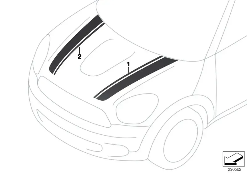 Ornamental strips diagram