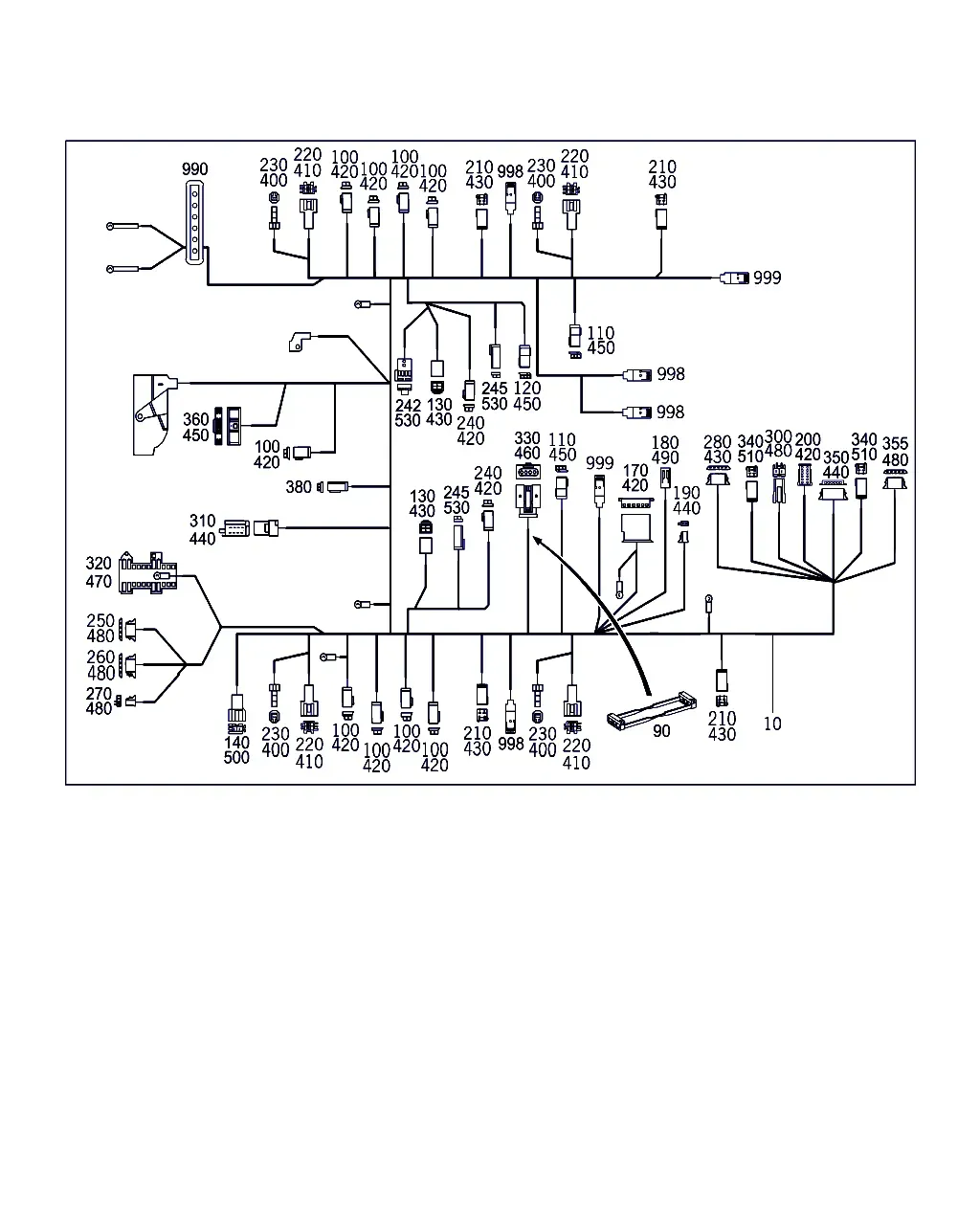 Body Main Wiring Harness diagram