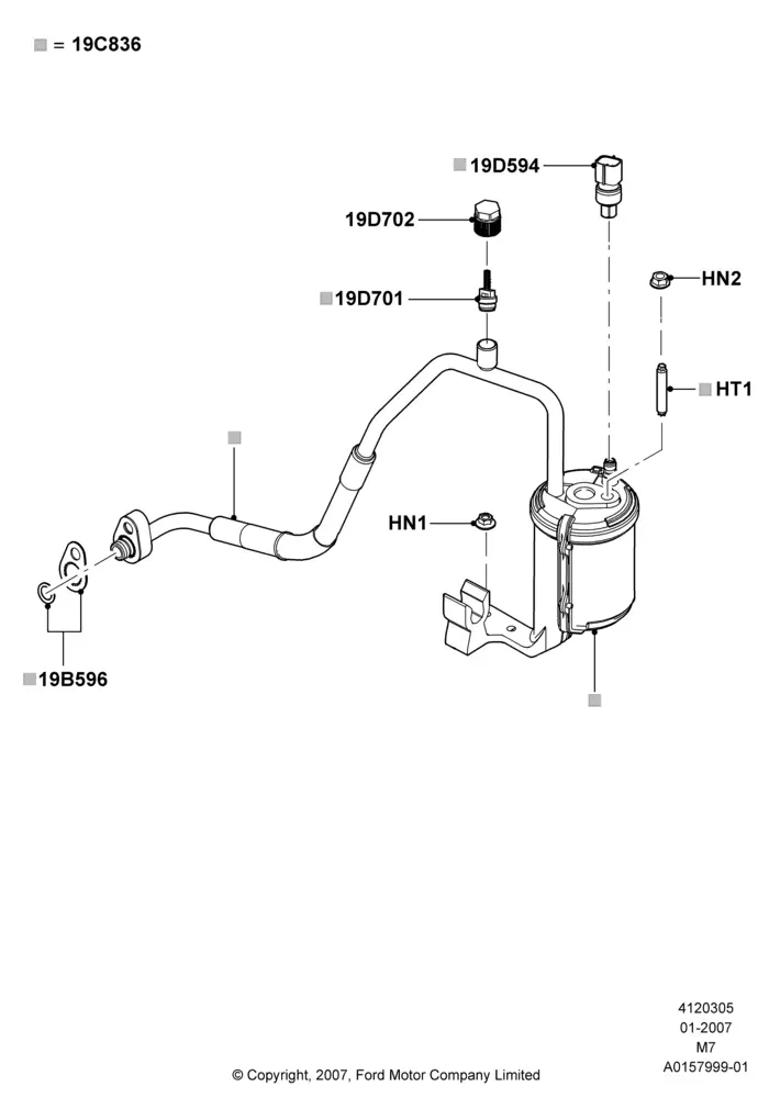 A/C Accumulator diagram