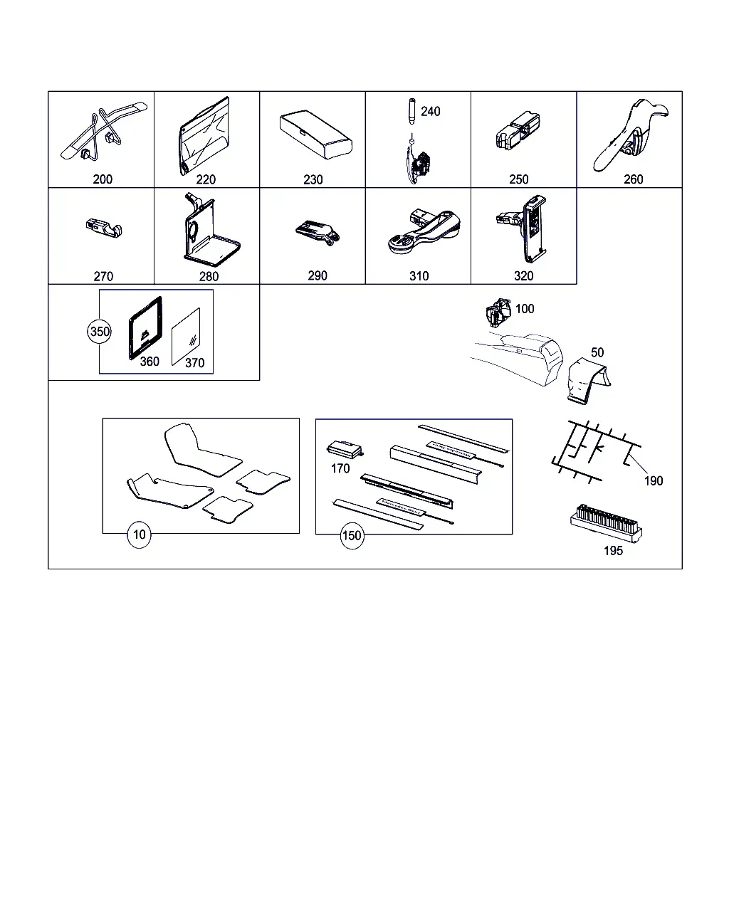 Interior Trim diagram