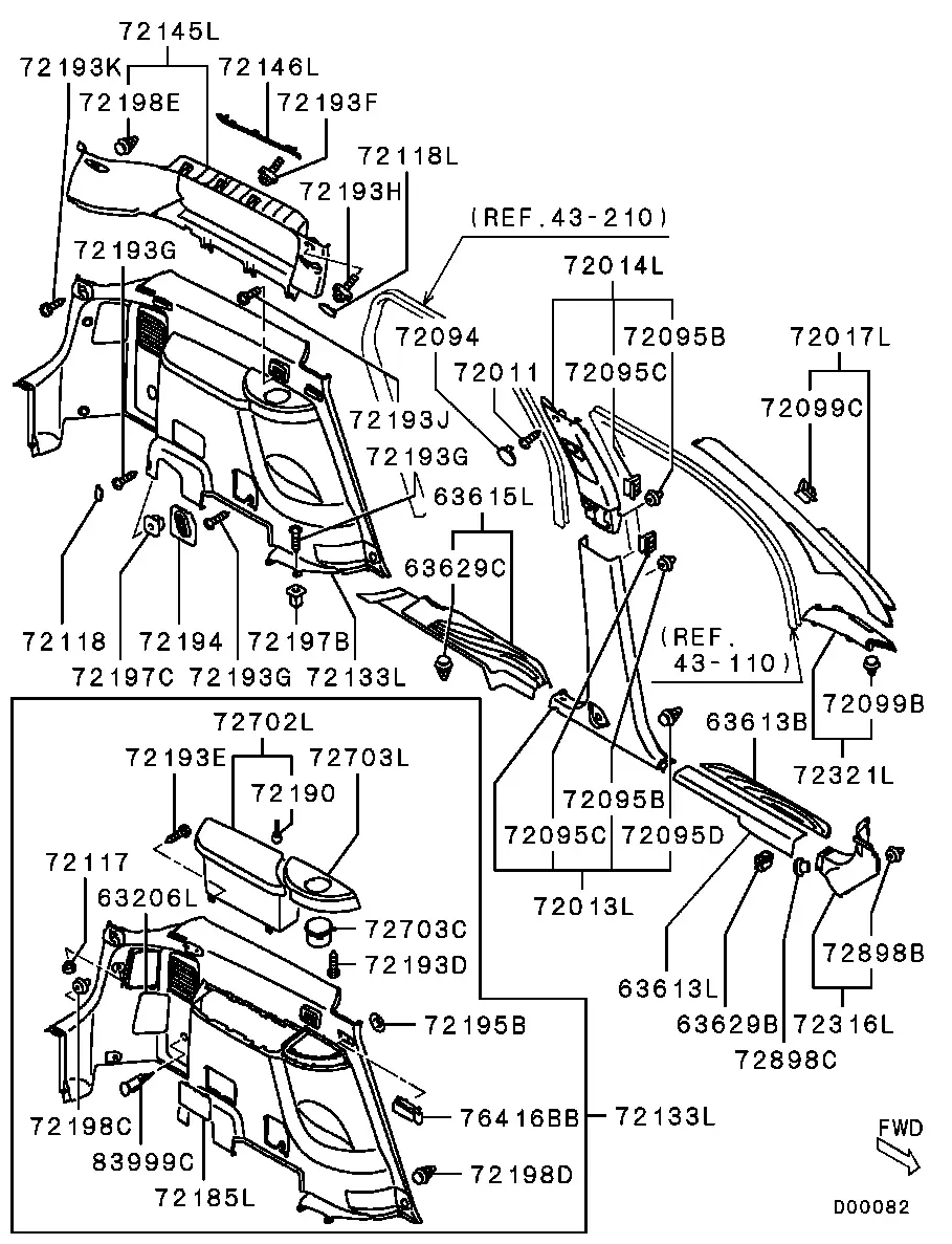 Interior Trim diagram