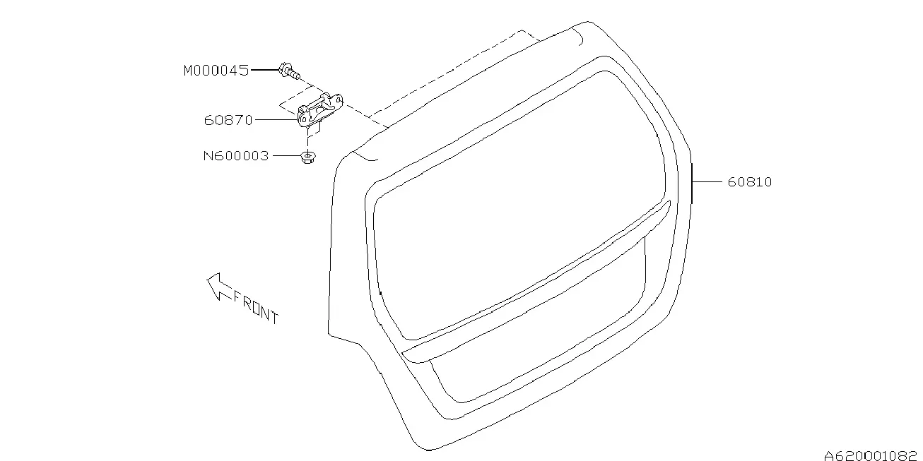 Tailgate Panel diagram