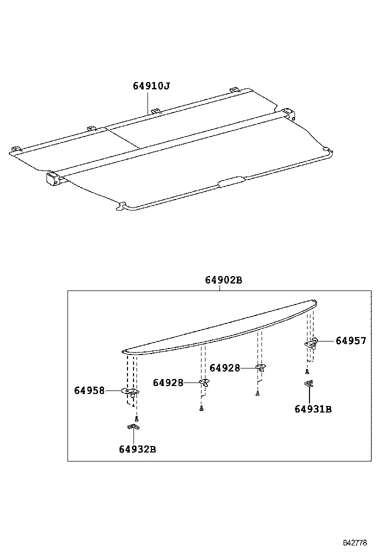 Cargo Floor Panel and Trim diagram