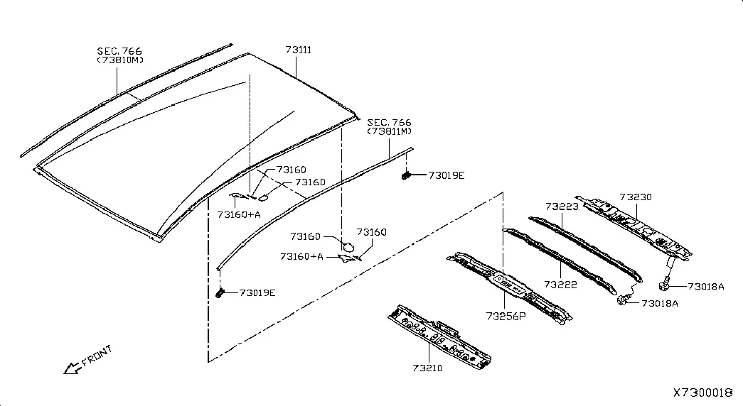 Roof Panel diagram
