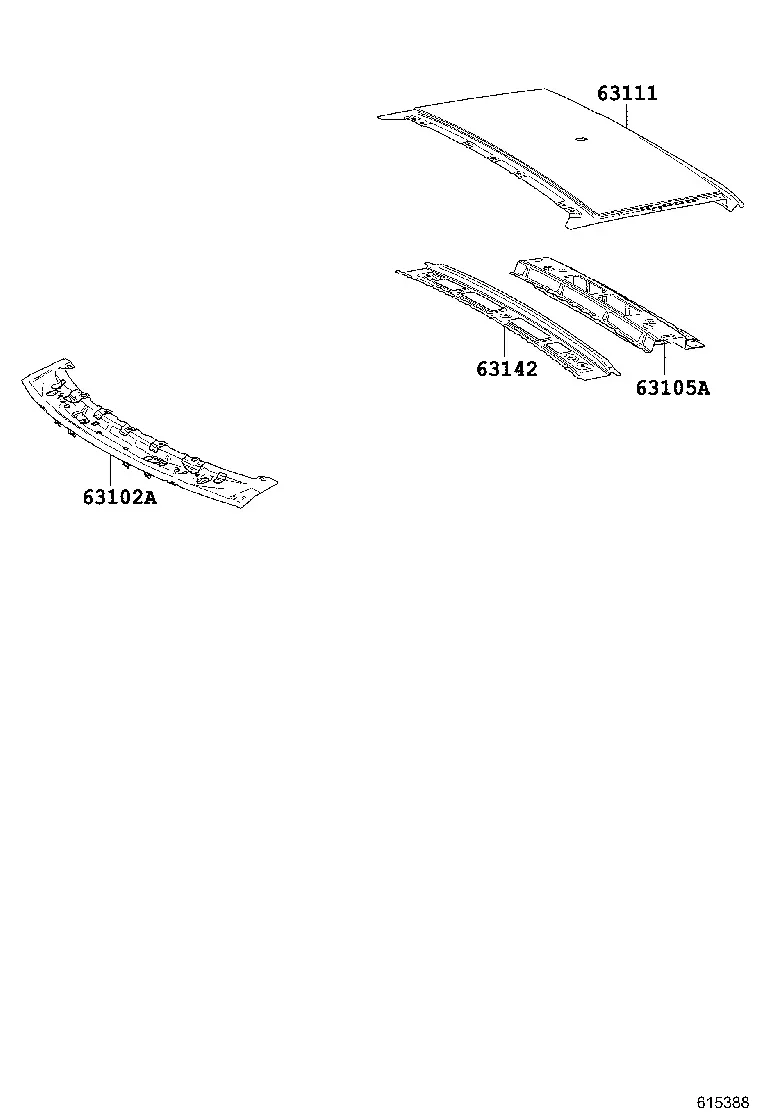 Roof Panel diagram