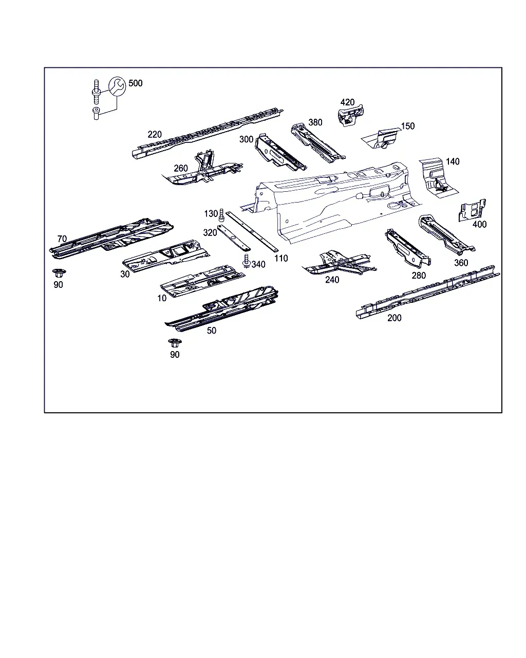 Floor Panel diagram