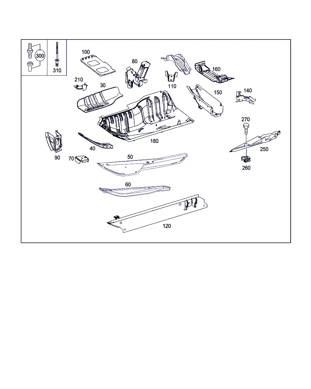 Floor Panel diagram