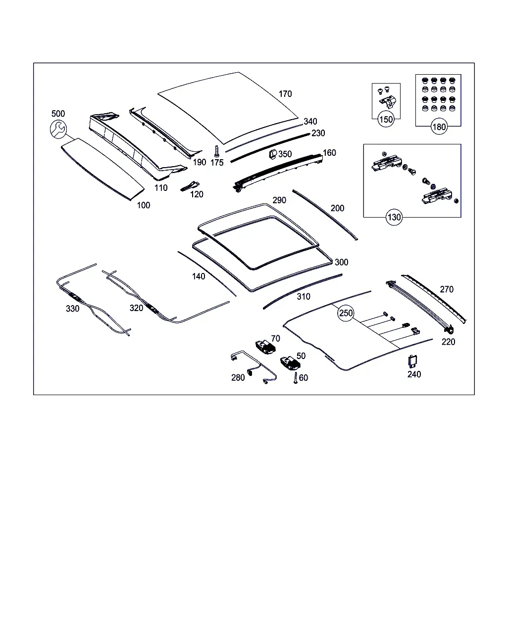 Панорамная крыша diagram