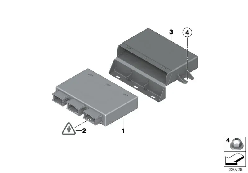 Park distance control system diagram