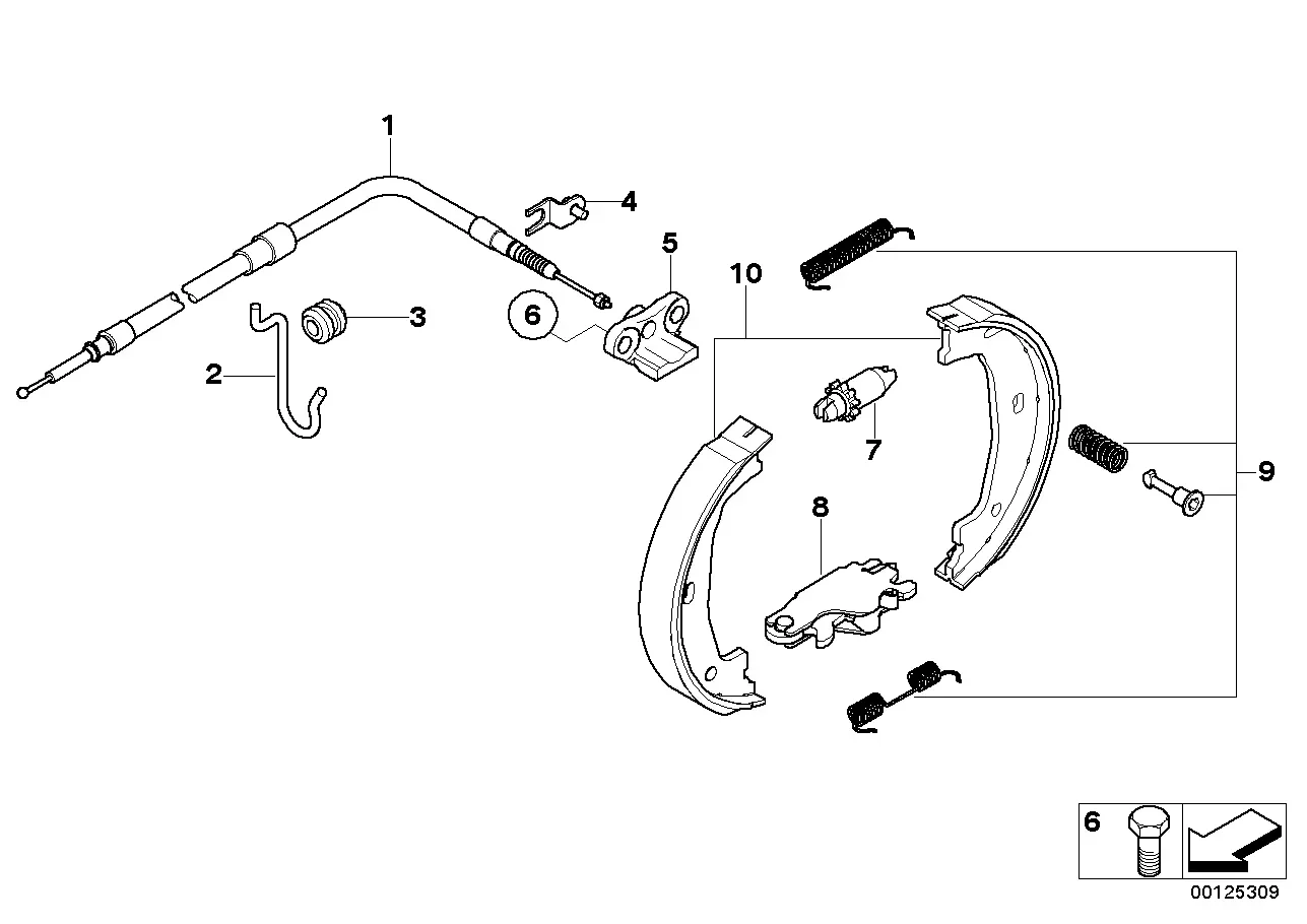 Parking brake diagram