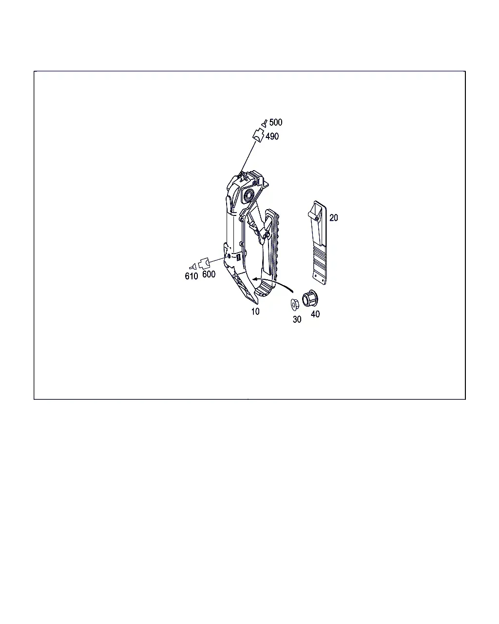 Accelerator Pedal diagram