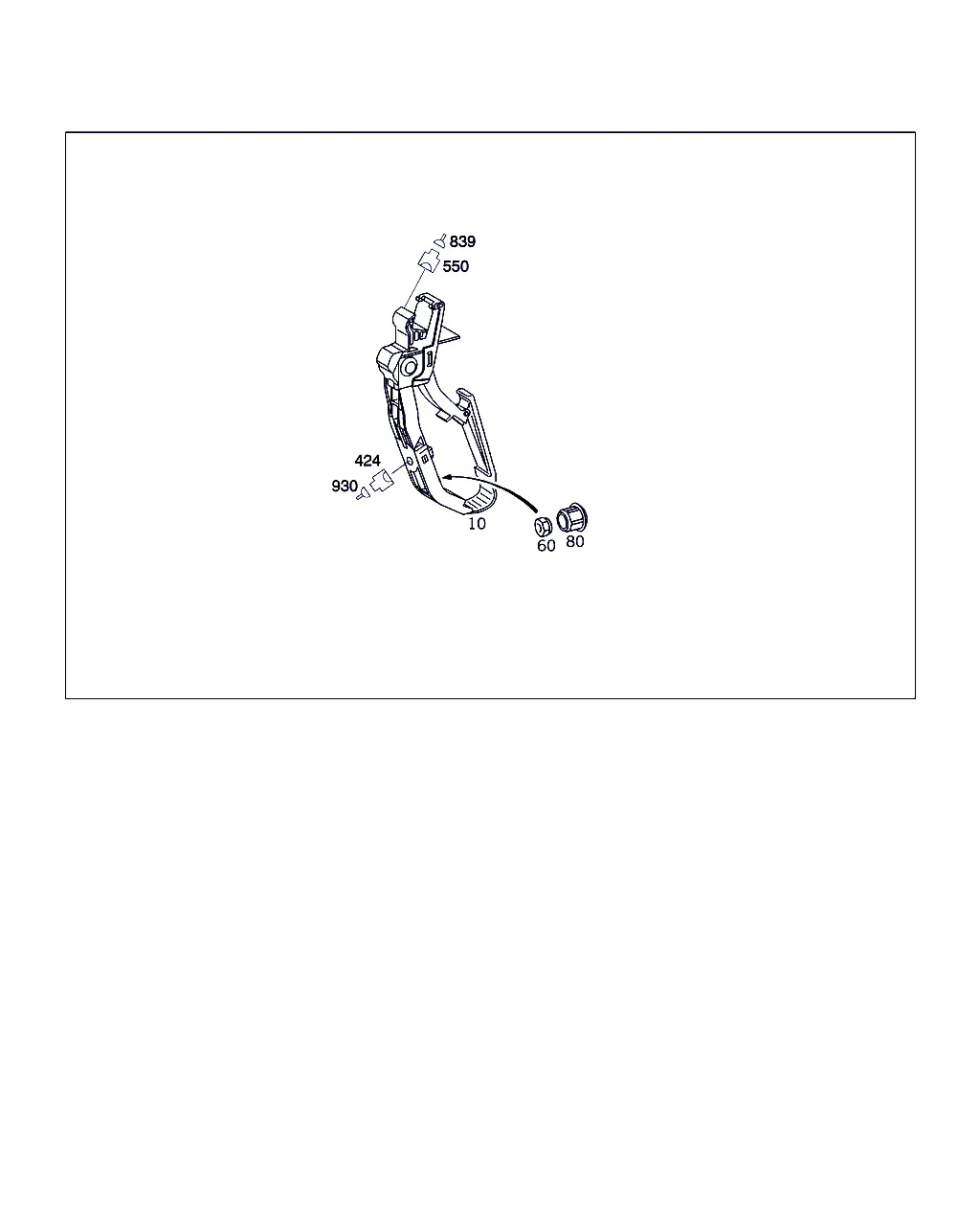 Accelerator Pedal diagram