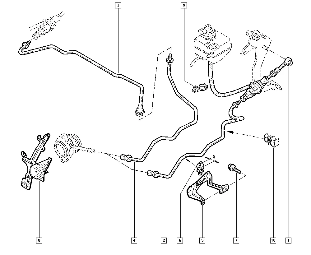 Pedal Assembly diagram