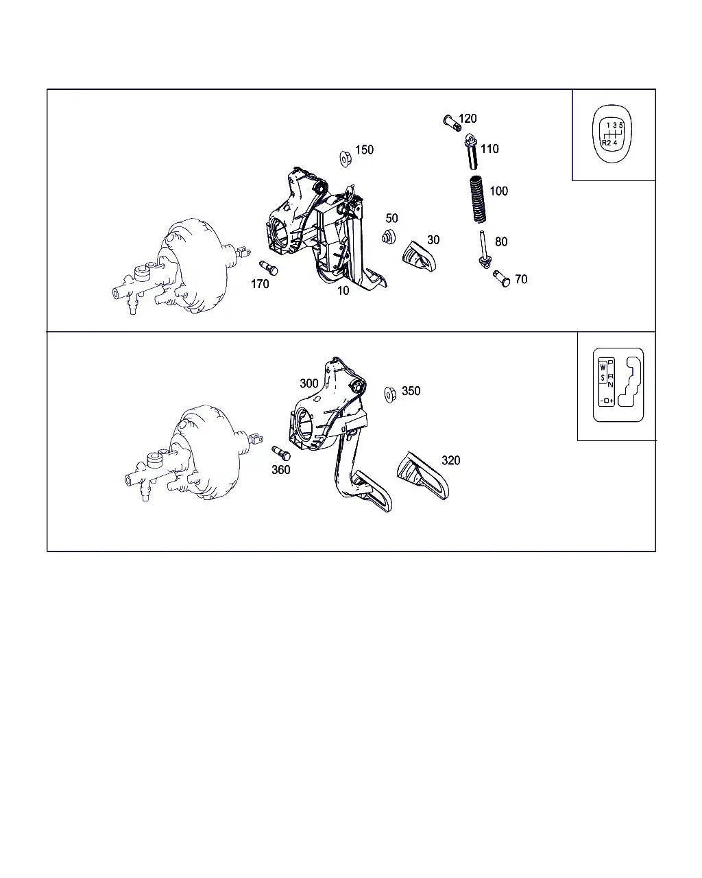 Pedal Assembly With Bearings diagram