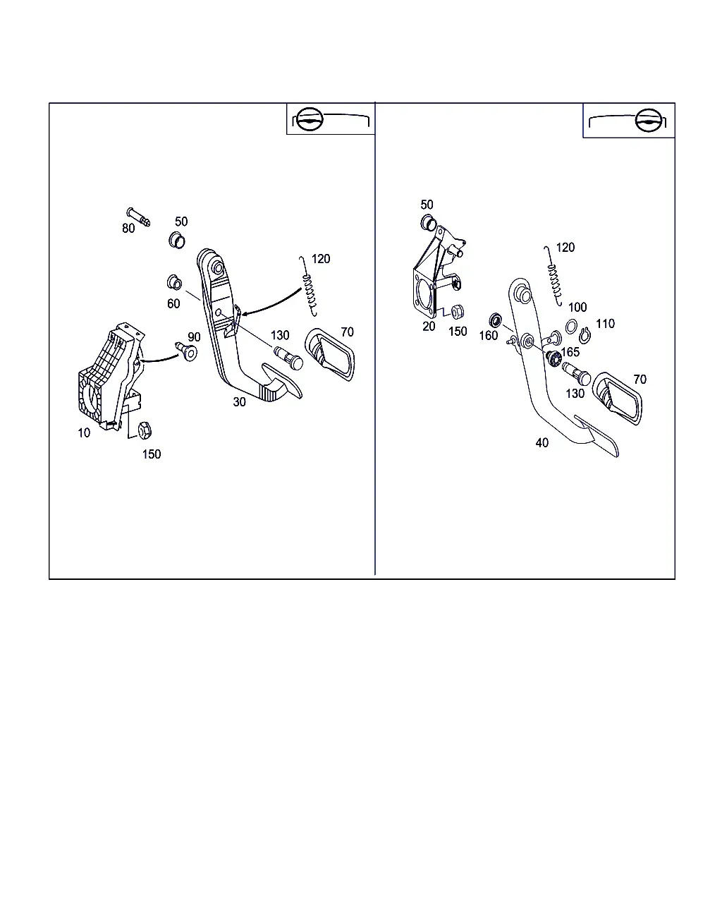 Pedal Assembly With Bearings diagram
