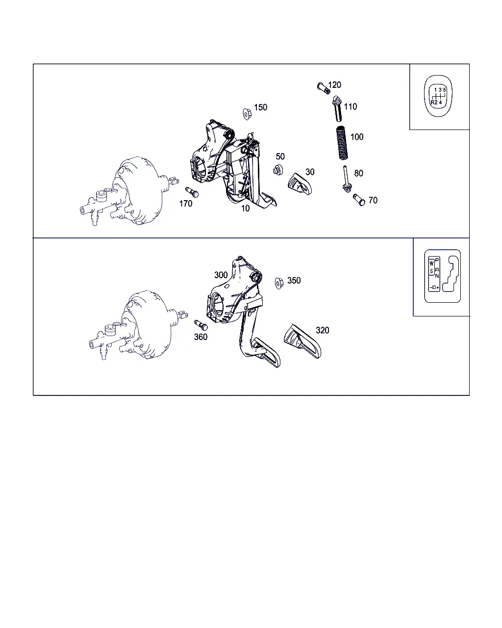Pedal Assembly With Bearings diagram