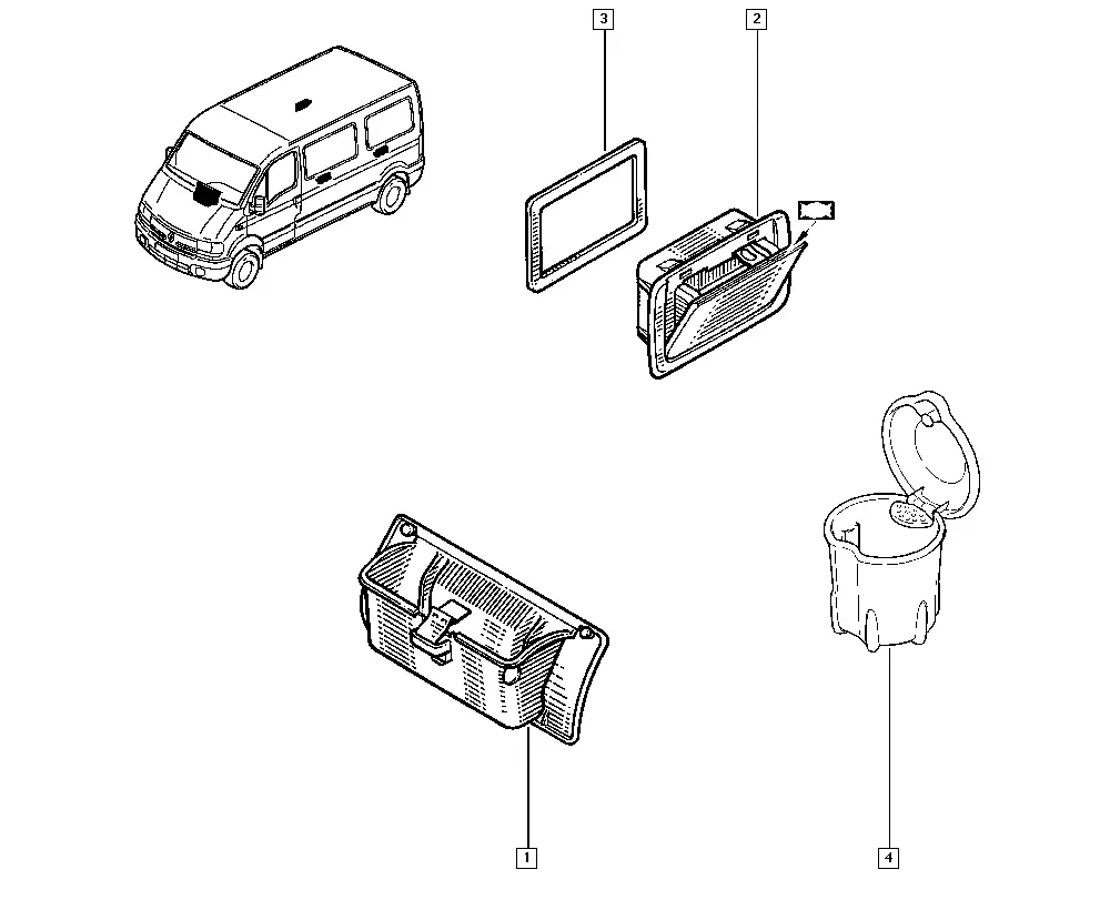 Ashtray diagram