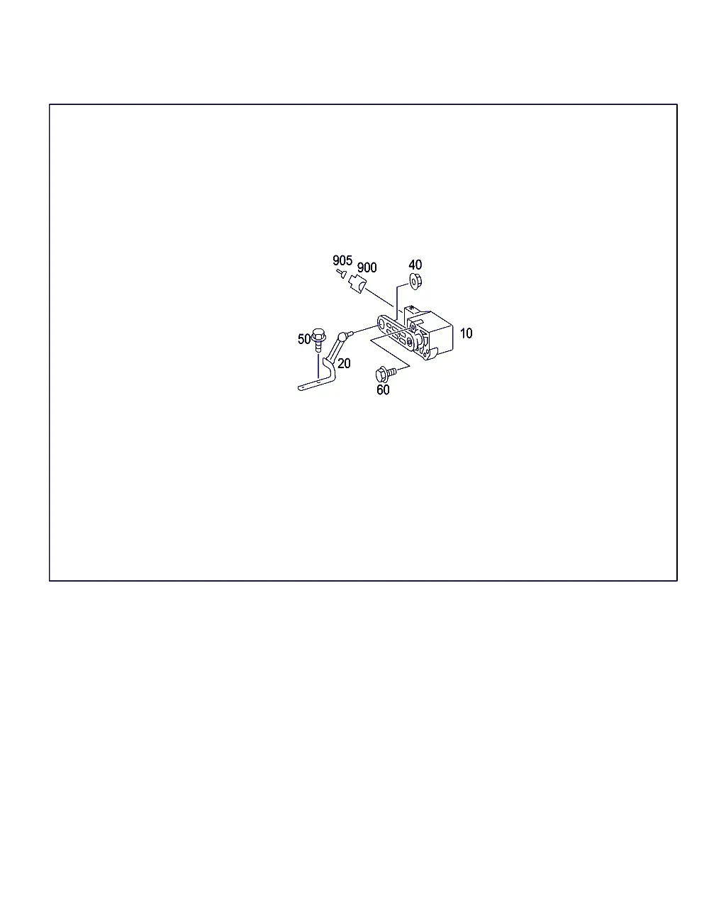 Front Headlight Leveling Sensor diagram