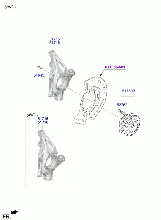 Front Axle diagram