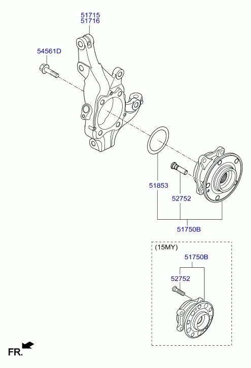 Front Axle diagram