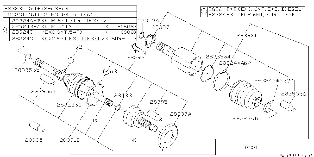 Front Axle diagram