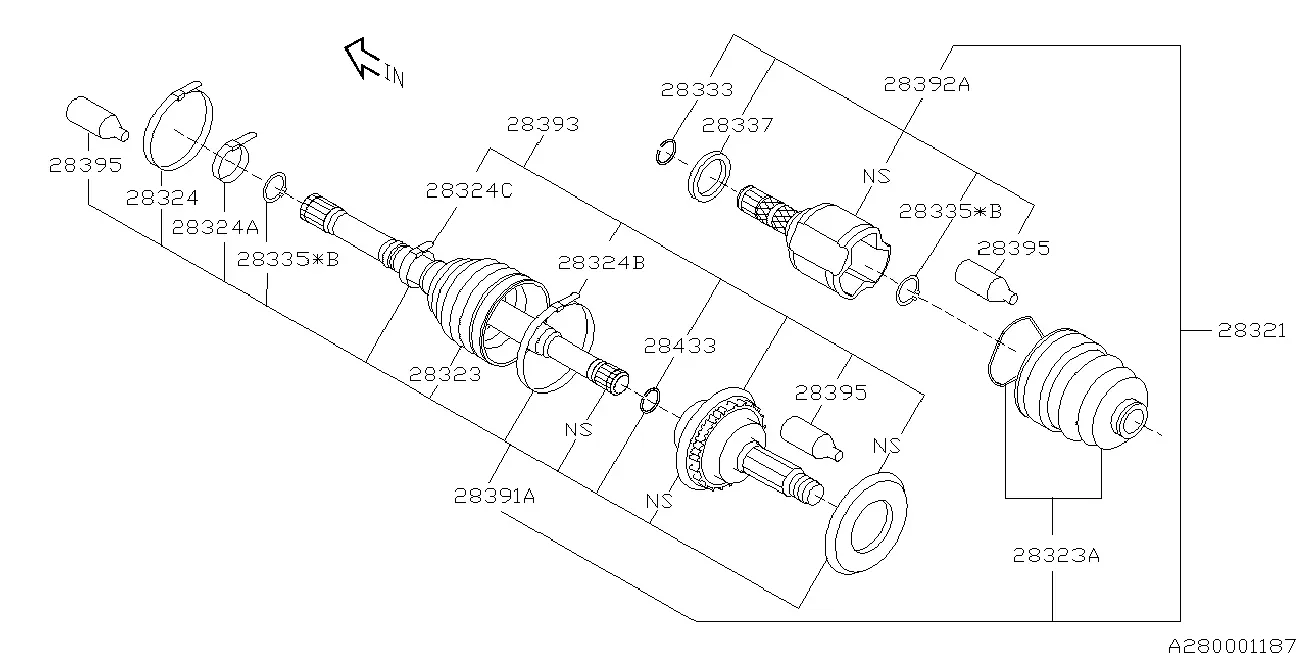 Front Axle diagram
