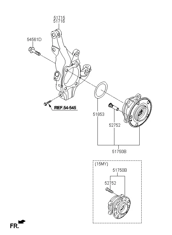 Front Axle diagram