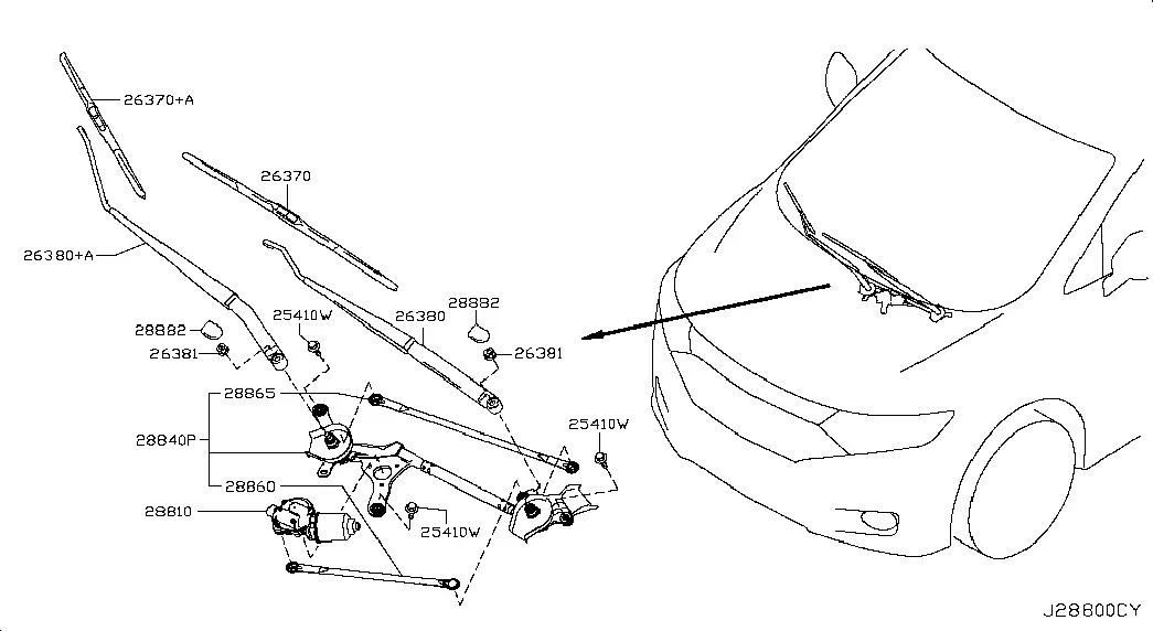 Windshield Wiper diagram