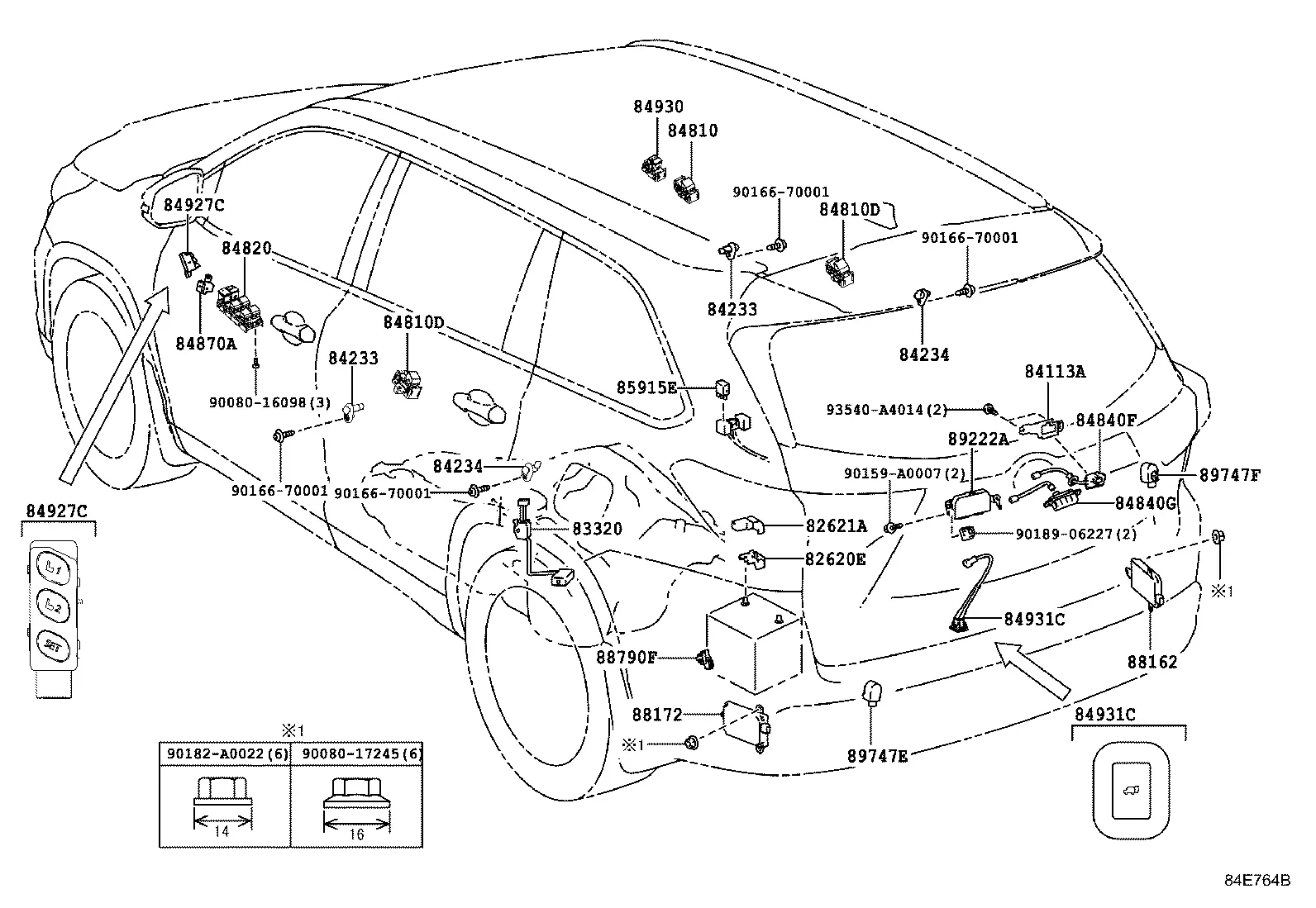 Door Switches diagram