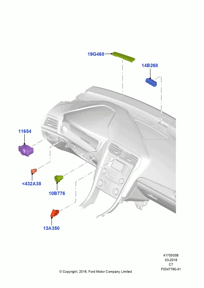 Instrument Panel Switches diagram